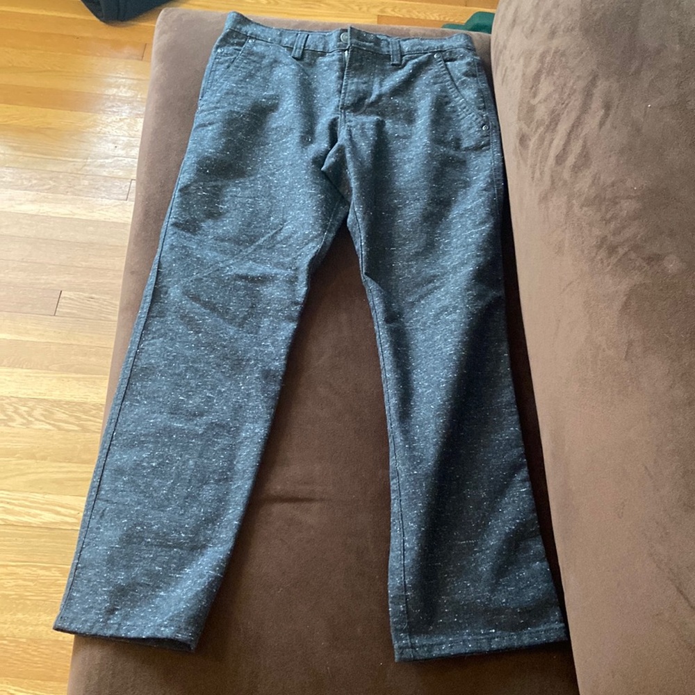 American Eagle Pattern Slim Straight Work Pants